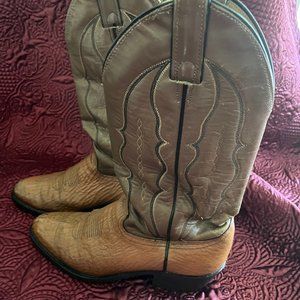 Abilene Vintage Cowboy Boots Mens SZ 7 B